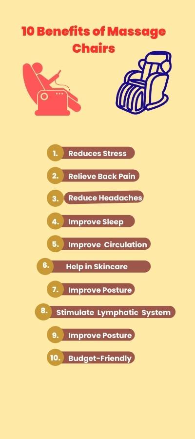 benefits of massage chair