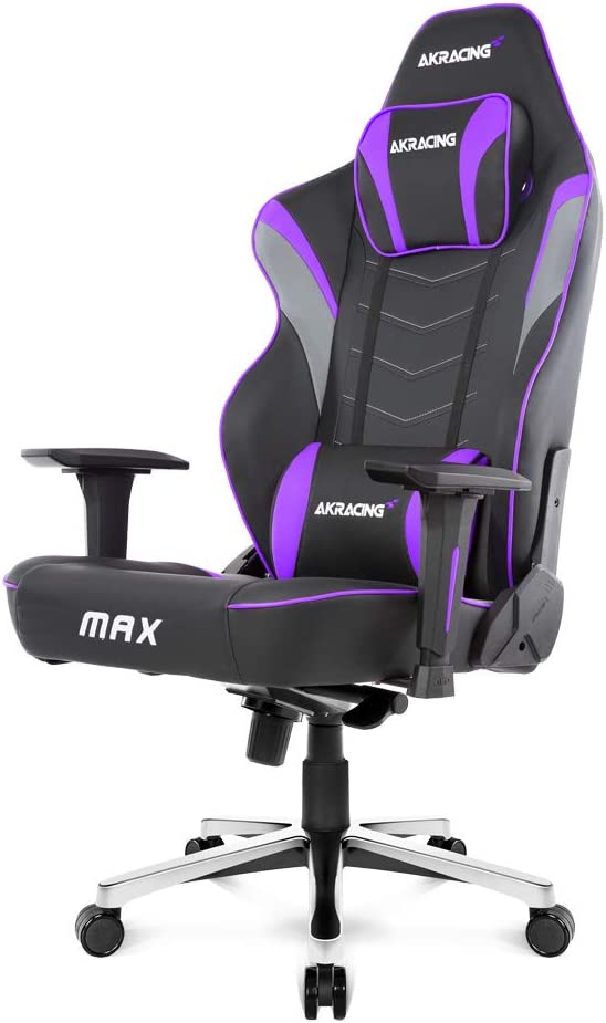 AKRacing Masters Series Max Gaming Chair with Wide Flat Seat